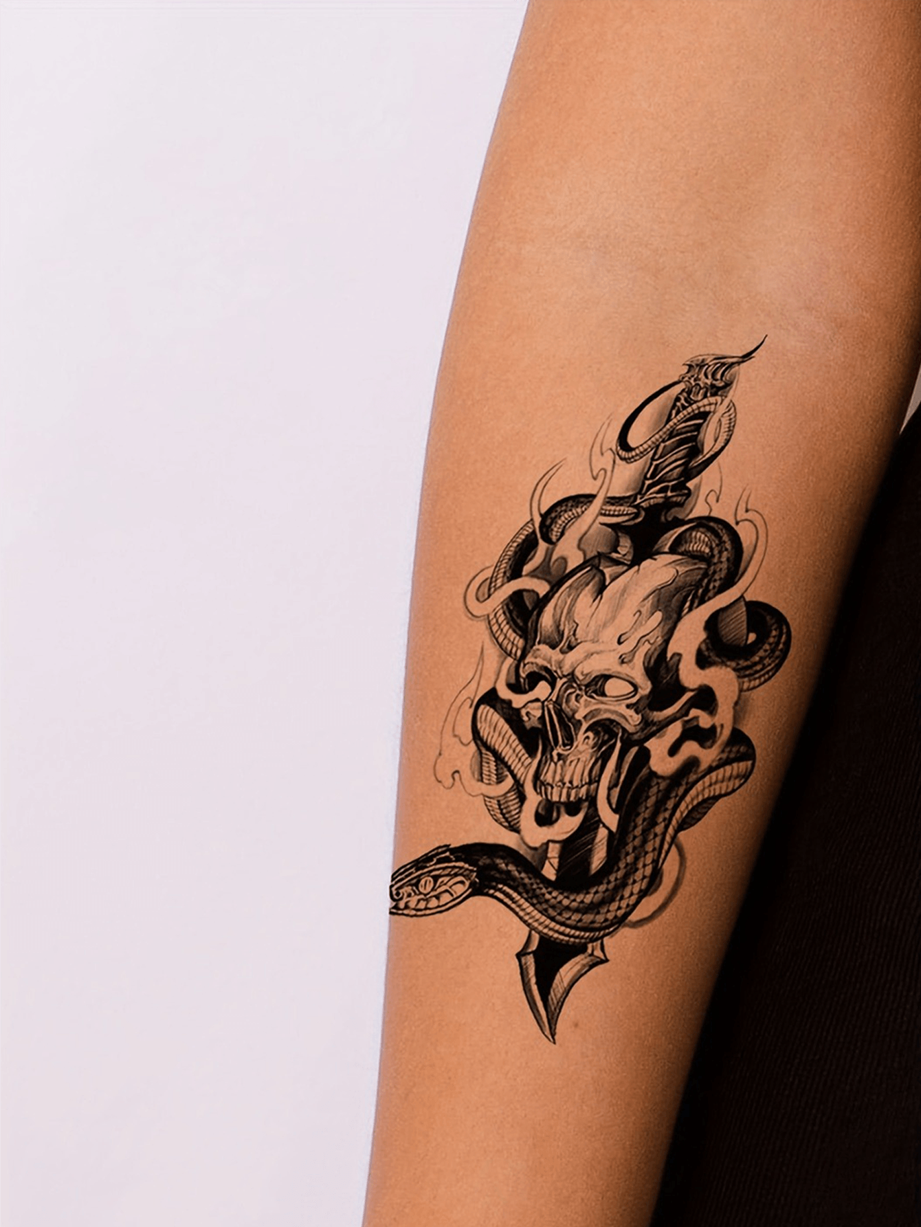 Animal Beast Pattern Waterproof temporary Tattoo